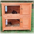 Utebur Rambo 116cm. P� ben med ramp mellan v�ningarna