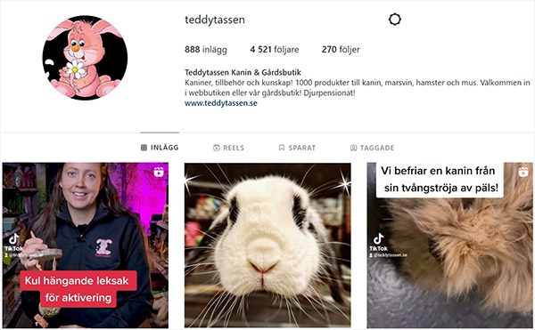 Följ oss på Instagram