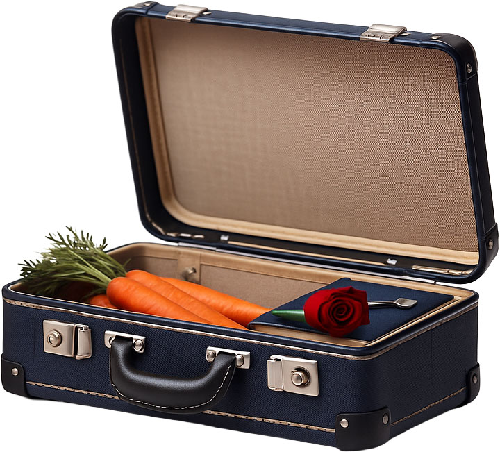 Väska med morötter