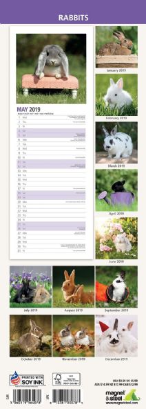 Kanin Kalender Slim 2019