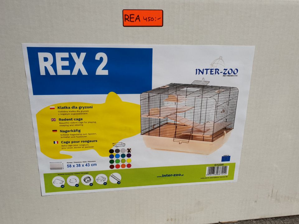 NY REX 2 Hamsterbur