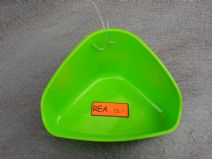 Hamstertoalett grön med clips