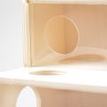 Klätterkoja och Sovhus med plexiglas