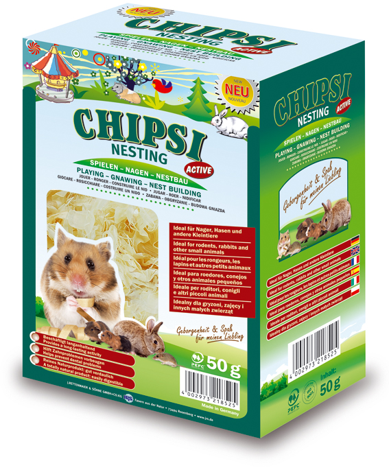 Chipsi Nesting - Bädd och Terapimaterial 50g