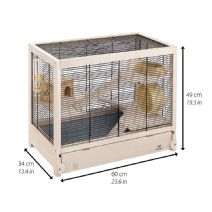 Eco Hamstervilla i trä 60cm