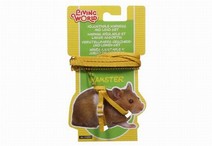 Hamstersele med koppel