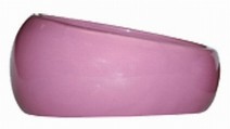Ergonomisk matskål - Ljusrosa