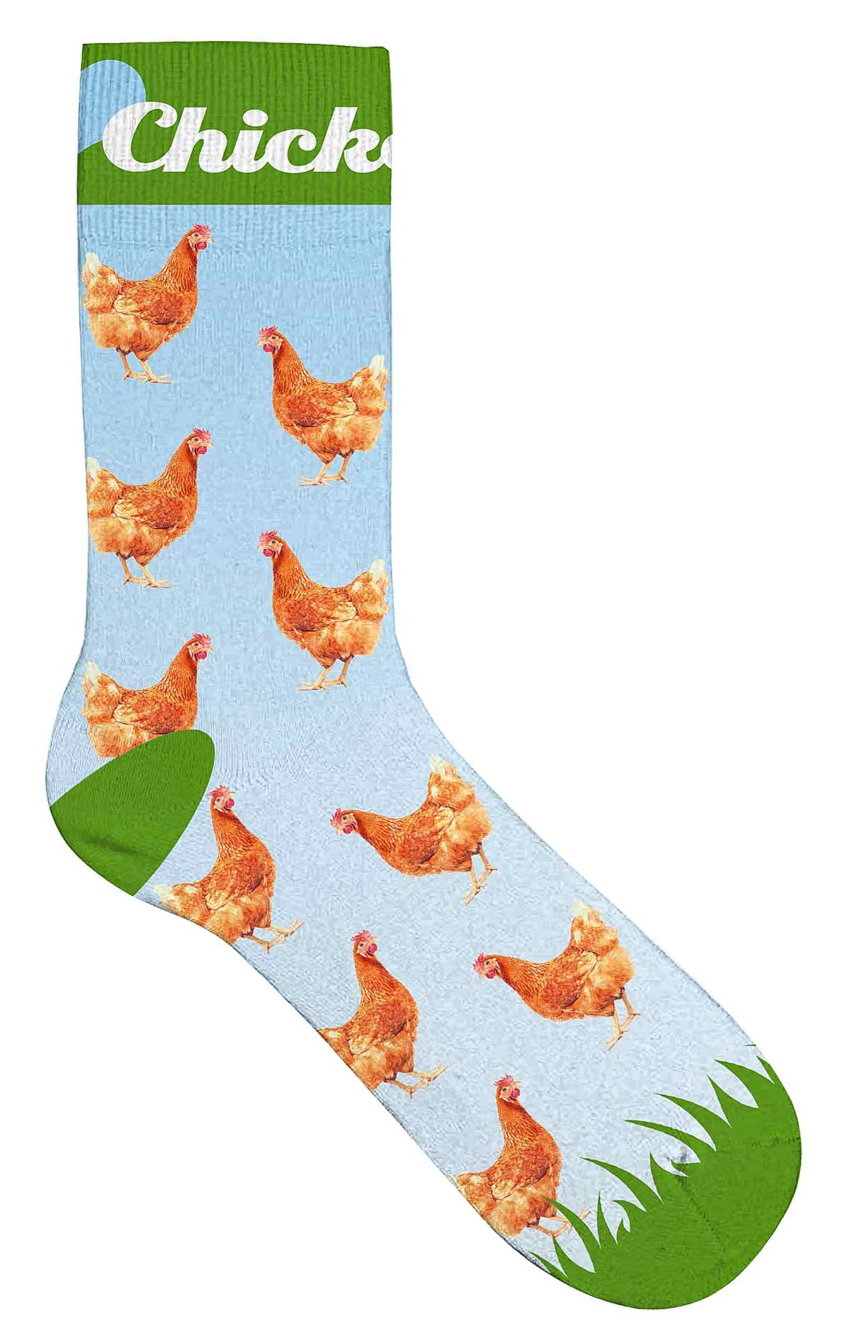 Strumpor I Love Chickens - Storlek 39-44