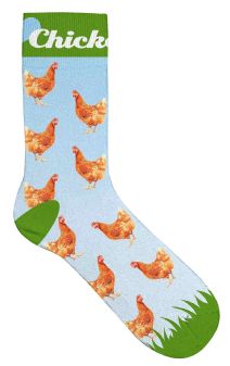 Strumpor I Love Chickens - Storlek 39-44