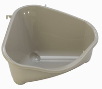 Hörntoalett Neon XL, 4 färger