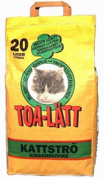 Toa-Lätt papperspellets 20l