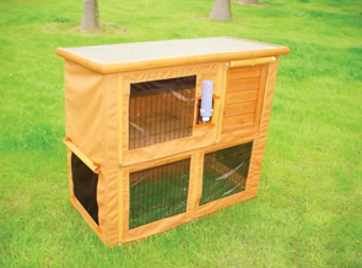 Vind & vattentätt överdrag till Tvåvåningsburarna Snobben & Bamse 116cm