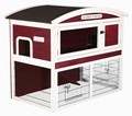 Rabbits Home med välvt tak 124cm