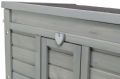 Robust trähus för utomhusbruk XL - Grå