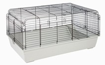 Kaninbur Simon VIT 120cm