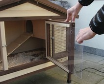 4-Seasons Deluxe Kaninbur MED isolering & värmeplatta!