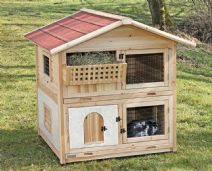Rabbit Royal Kaninfort med isolerad bodel 119cm