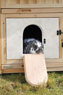 Rabbit Royal Kaninfort med isolerad bodel 119cm