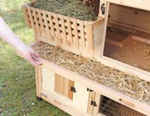 Rabbit Royal Kaninfort med isolerad bodel 119cm