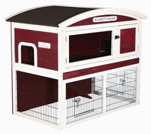 Rabbits Home med välvt tak 124cm