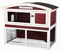 Rabbits Home med välvt tak 124cm