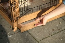 Tvåvåningsbur Mexicana med låda eller hage - DU väljer! 116cm