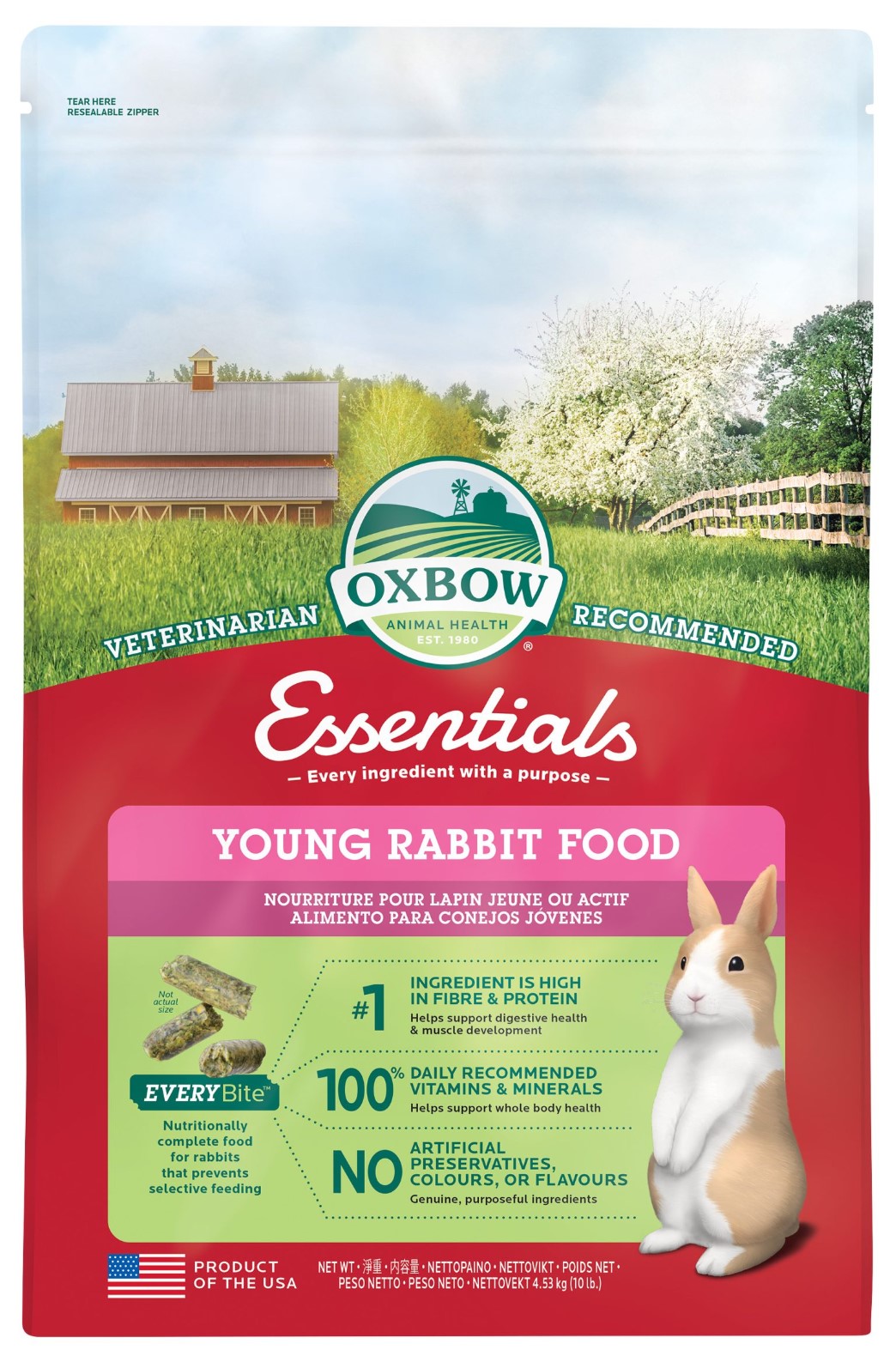 Owbow Young Rabbit Junior Kaninpellets 4,5 kg