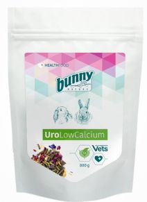 Bunny UroLowCalcium - Pellets med extra låg kalciumhalt 800g