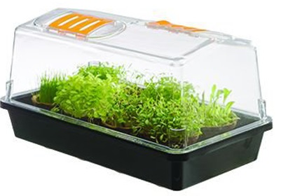 Djurfamiljens Mini-Växthus med 8 krukor
