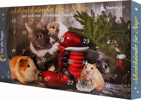 Julkalender för smådjur 2017 - Premium