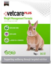 Vetcare Plus - Viktminskningsfoder till kanin 1kg