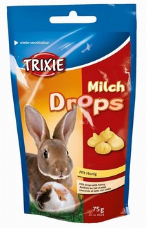 Mjölkdroppar med honungssmak 75g