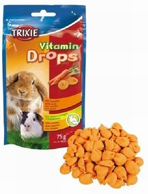 Vitamindrops morot 75g