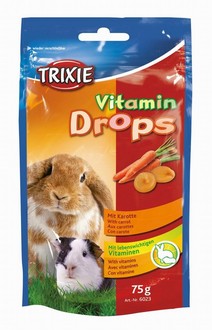 Vitamindrops morot 75g
