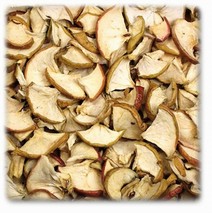 100% Torkade äppleskivor 80g