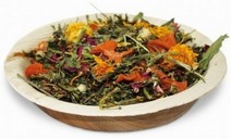 Palmbladsskål med fitnessnack 50g