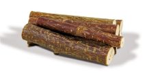 Hasselnötspinnar med bark 10 cm