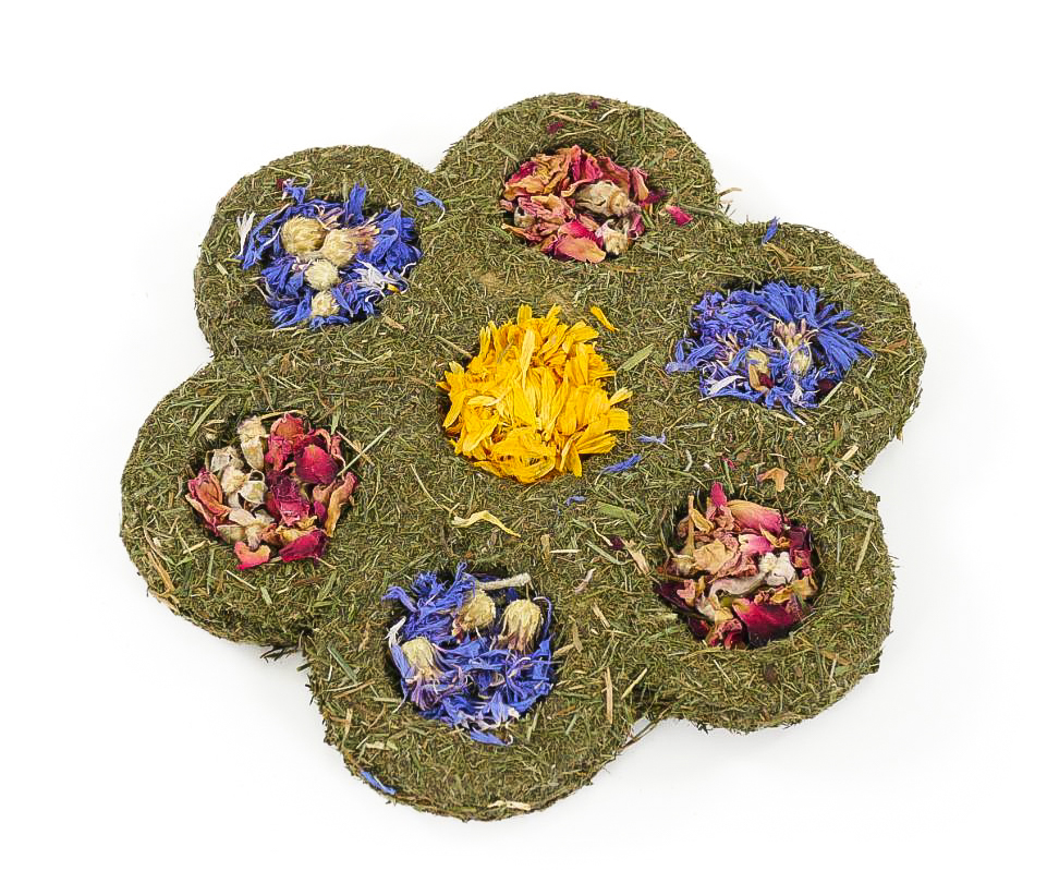 Flower Power Tallrik med Blommor 17,5cm