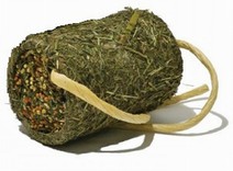 Spännande kubbe med röd hatt & morotsfyllning 125g
