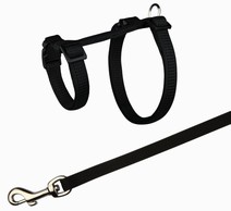 Kaninsele Rabby med koppel 120cm, 1-2kg