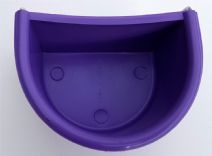 Akitakopp med tjock kant - Lila Metallic