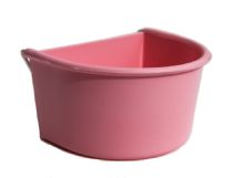 Akitakopp med tunn kant - Ljusrosa