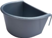 Akitakopp med tunn kant - Silver Metallic
