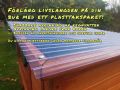 Plasttak till kaninburar