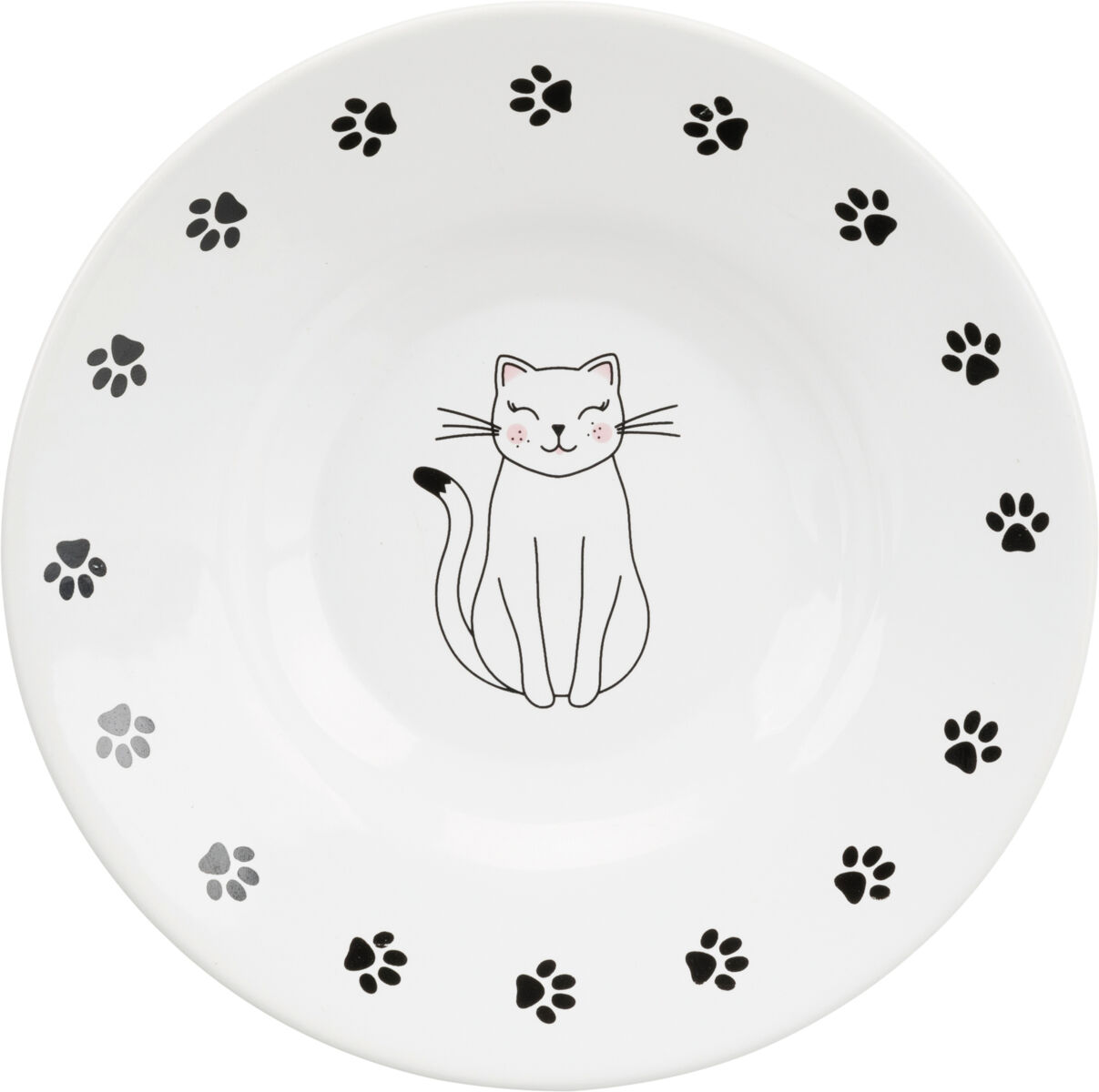 Matskål - Katty för kortnosade katter 15 cm