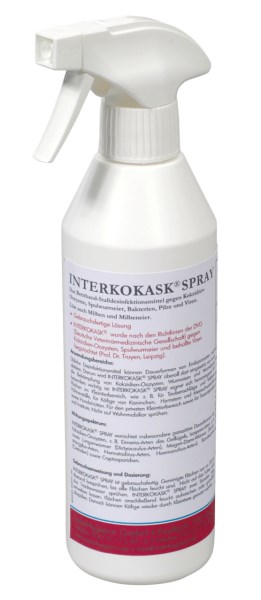 Interkokask - Desinfektionsspray! 500ml
