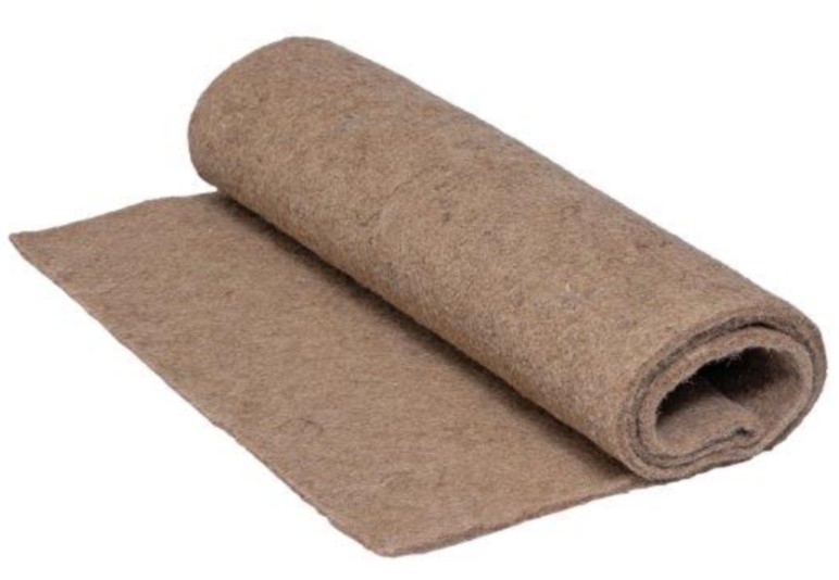 Quapas Ekologisk hampamatta till smådjur 100x40cm