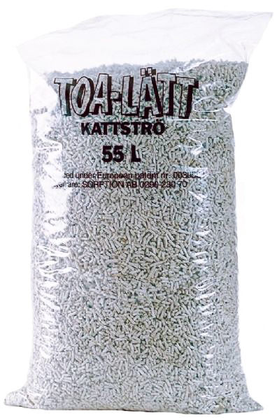 Toa-Lätt papperspellets 55l