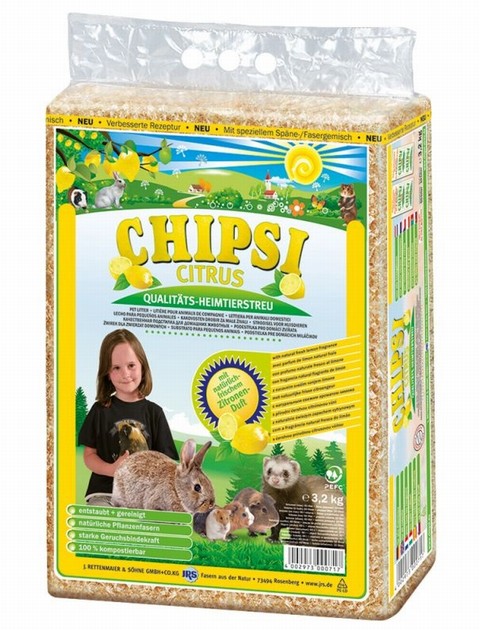 Spån Chipsi Citrus 60l