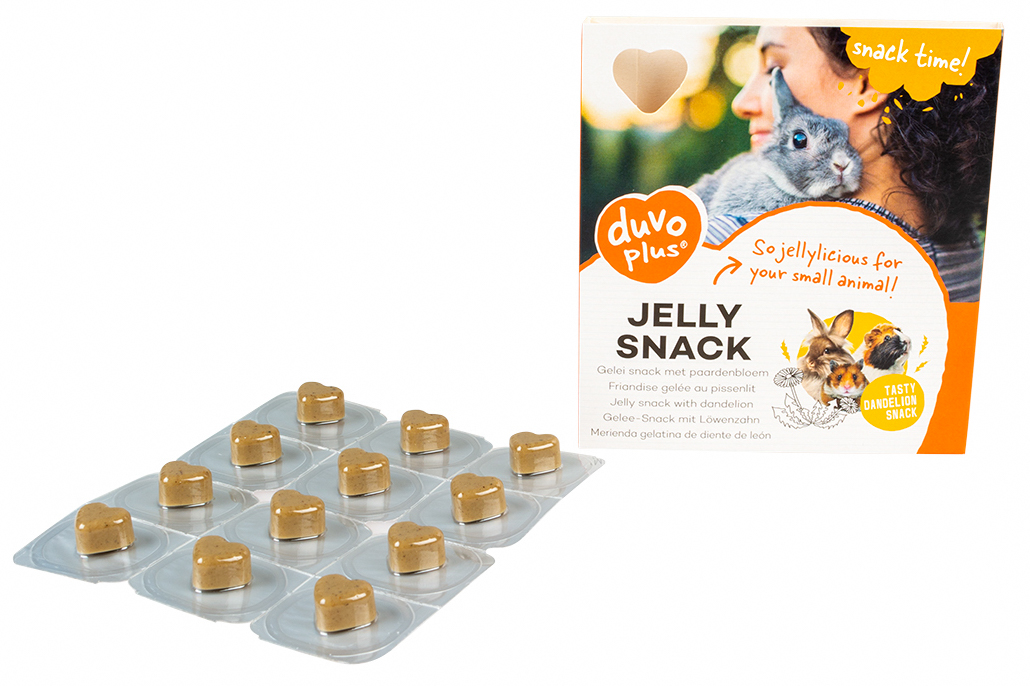 Jelly Hjärtan - Maskros 12st
